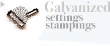 galvanized settings stampings